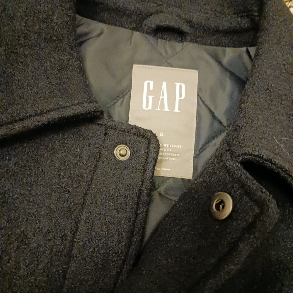 NWT Gap Wool Patch-Pocket Jacket NWT - image 9